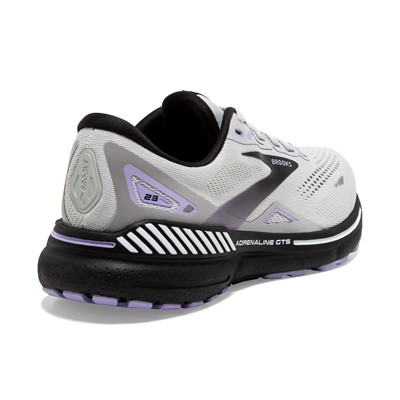Brooks Adrenaline GTS 23 Running Shoes Men 9 Active Lace Up Sneakers Gray Purple Size 9 - Brooks Adrenaline GTS 23 Grey Purple W for sale  main image 2