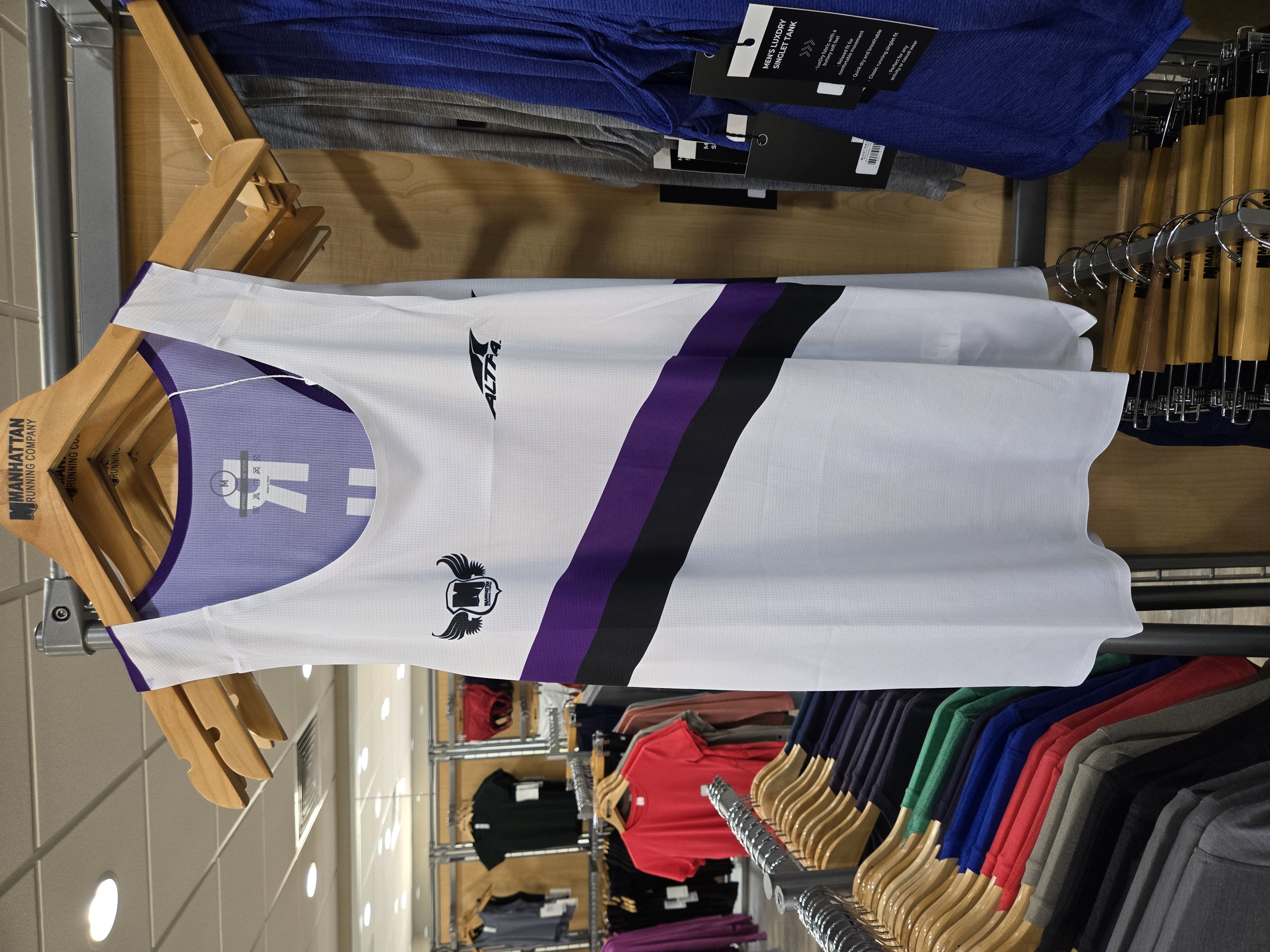 Sound Running Women's Sound Singlet MRC Purple