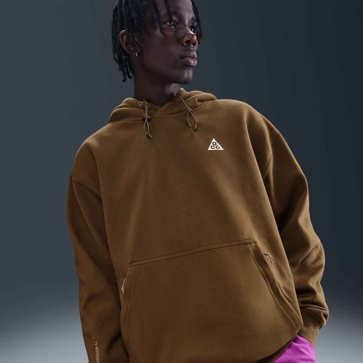 【KH】NIKE ナイキACG THERMA-FIT NIKE ACG Therma-FIT ブラック パーカー Lサイズ 新品未使用