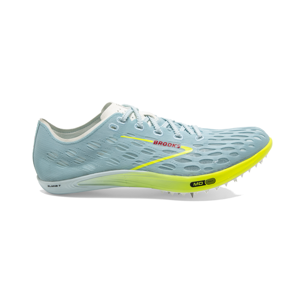 BROOKS Unisex ELMN8 7 Blue Glow/Nightlife/Red