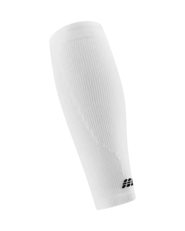 CEP Men's Core Run Calf Compression Sleeves 5.0 WHITE