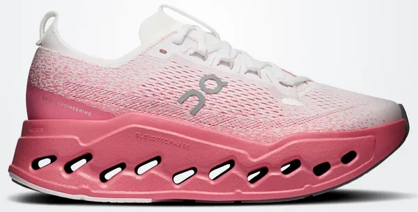 On Women's Cloudsurfer Max White | Camellia