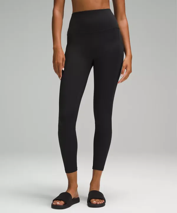 lululemon Align Pant 25" Pockets Black