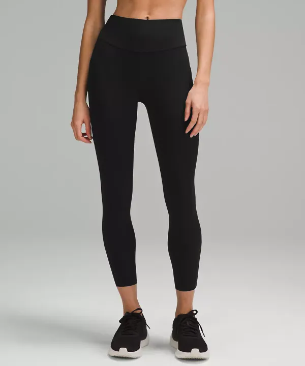 lululemon Fast and Free High-Rise Tight 25" *Pockets Black