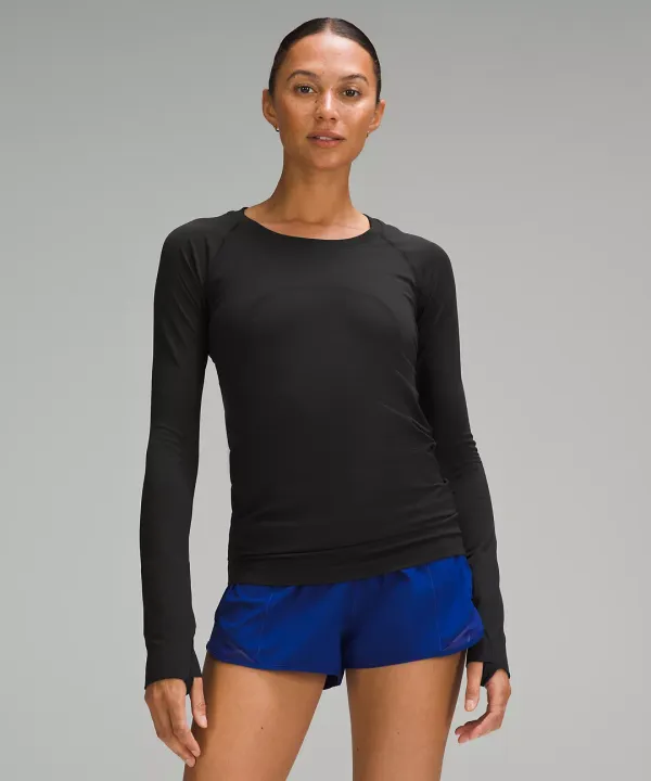 lululemon Swiftly Tech Long Sleeve 2.0 Black/Black