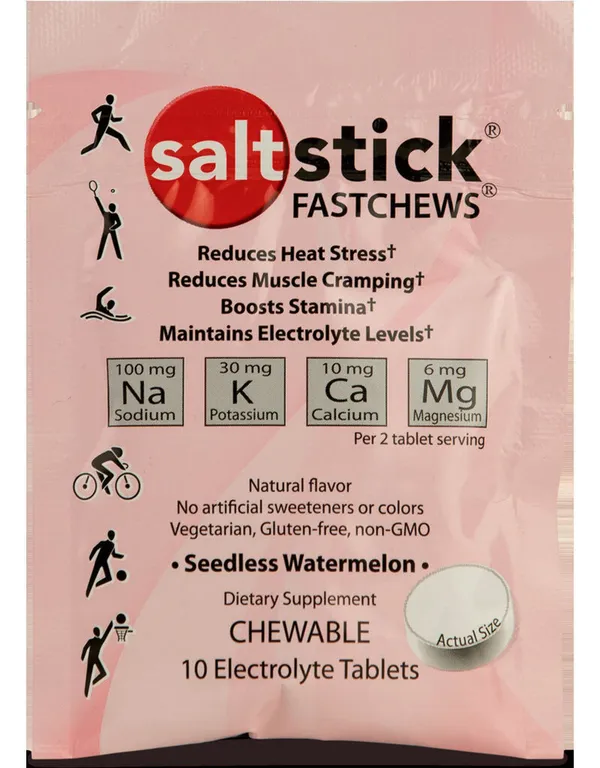 Salt Stick FAST CHEWS 10 CT Watermelon