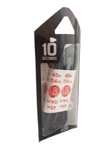 HICKORY BRANDS OVAL SHOELACES 45" DARK GREY