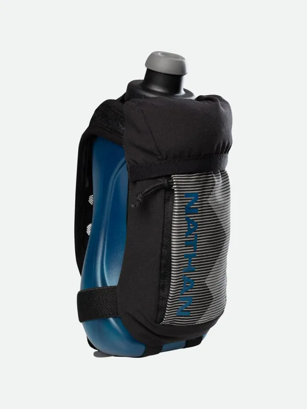 NATHAN Quick Squeeze 18OZ Insulated Black / Marine Blue