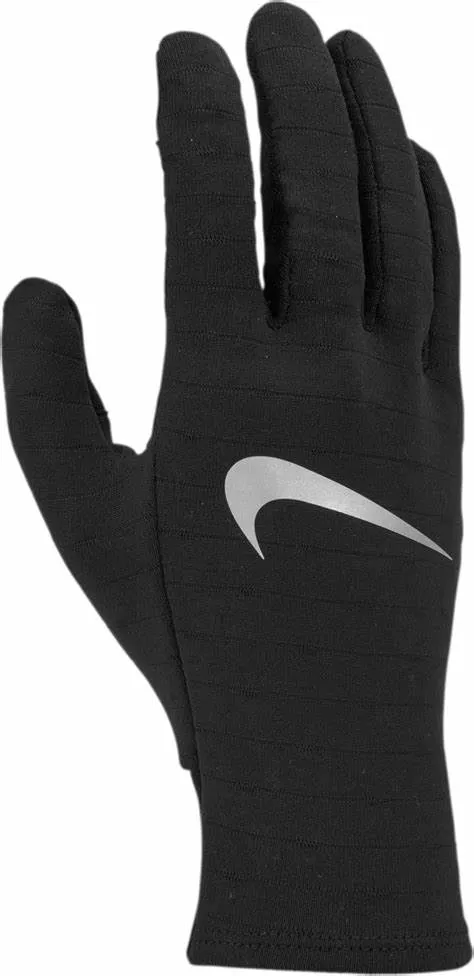 NIKE Men's THERMA-FIT FLEECE GLOVES BLACK