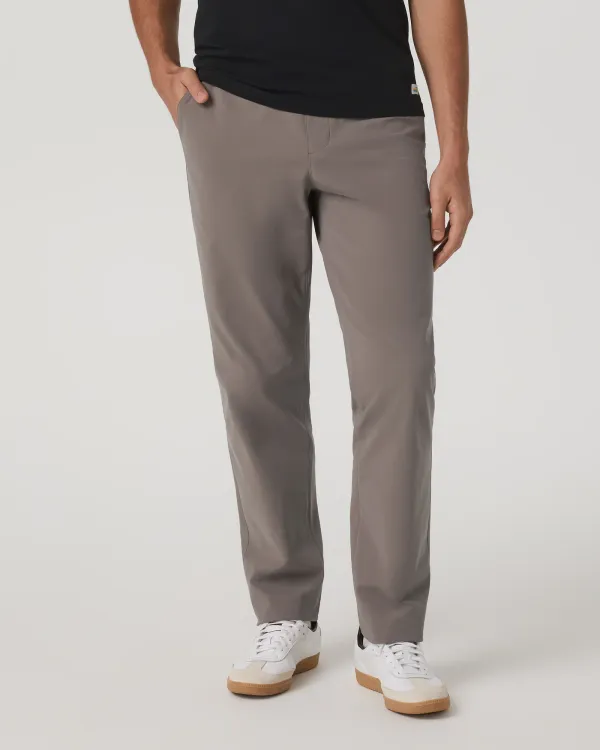 Vuori Men's Meta Elastic Waist Pant Classic Fit 32" Smokey Taupe