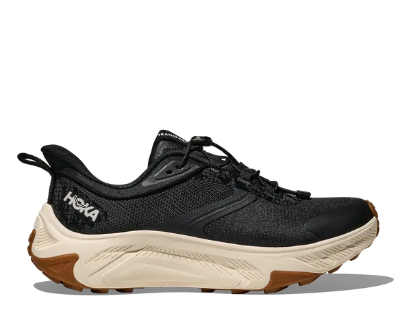 HOKA Women's TRANSPORT 2 BLACK / ALABASTER